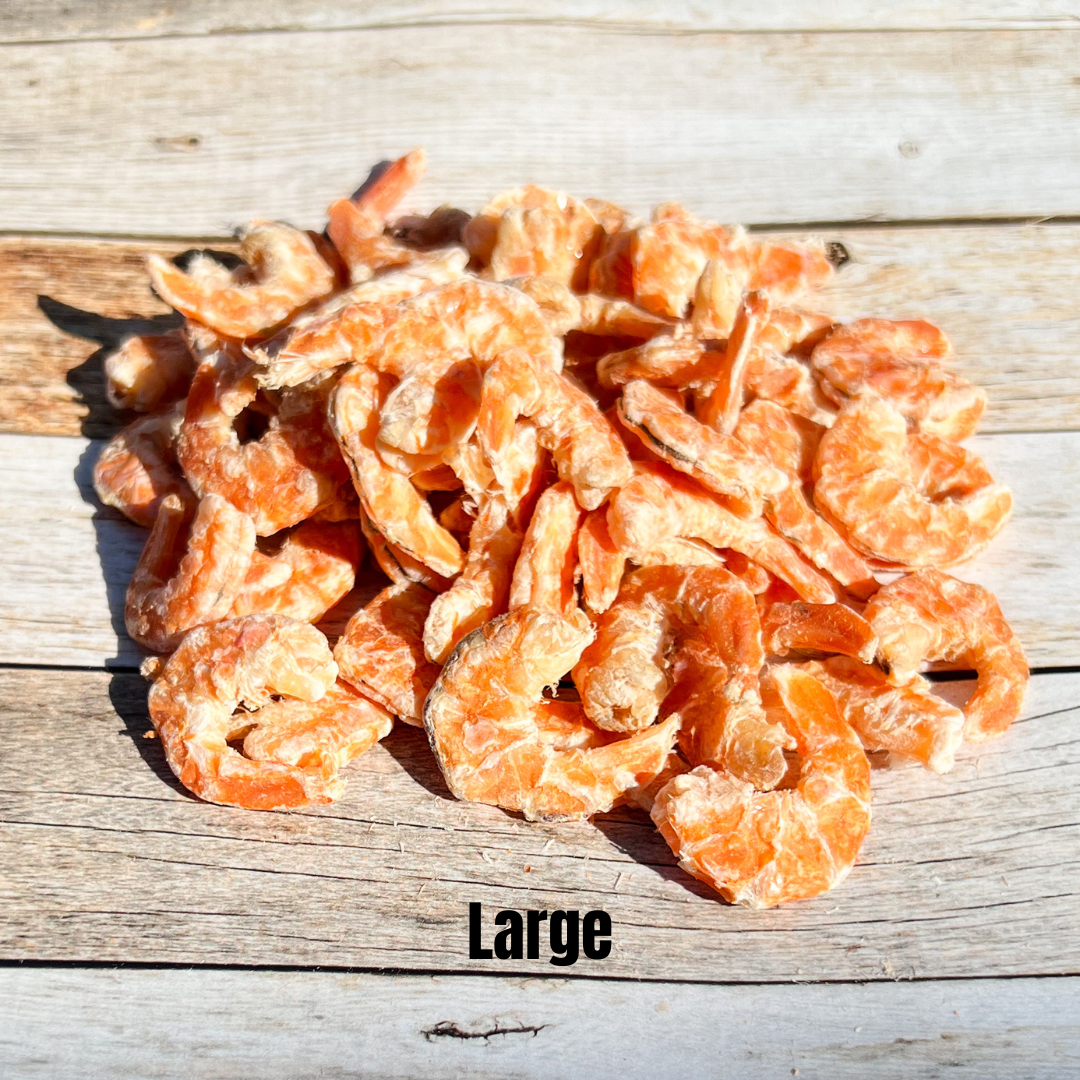 Large Louisiana Dried Shrimp - 1lb Bag