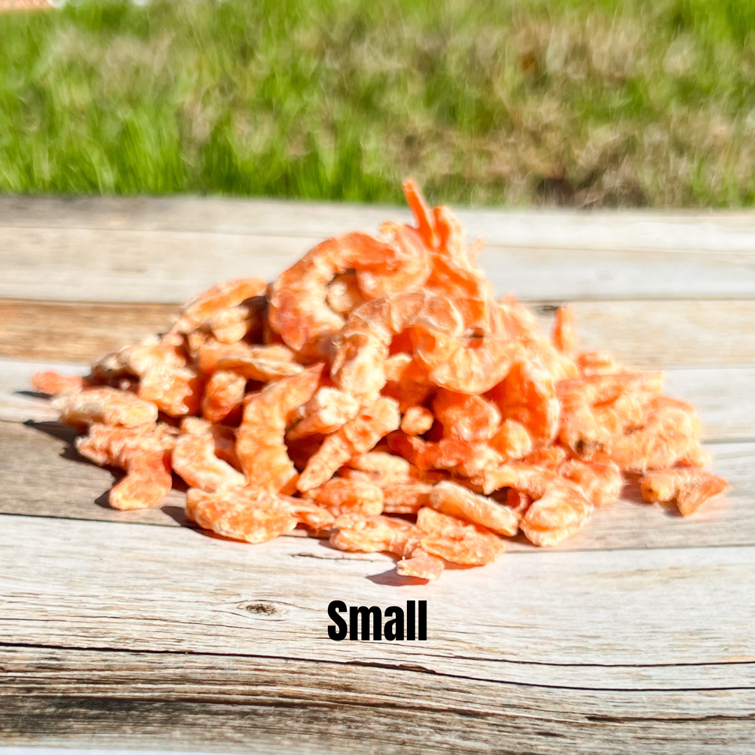 Small Louisiana Dried Shrimp 1lb Bag Louisiana Dried Shrimp Co.