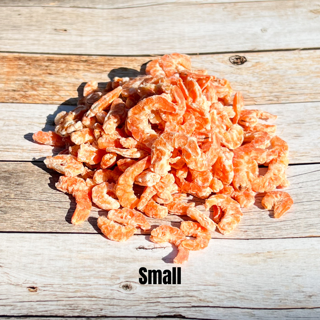 Small Louisiana Dried Shrimp 1lb Bag Louisiana Dried Shrimp Co.