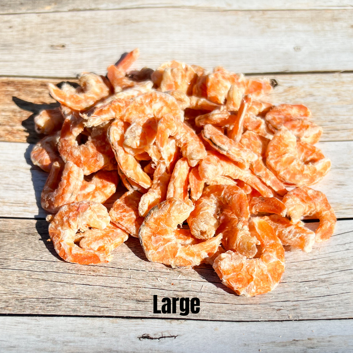 Large Louisiana Dried Shrimp 1lb Bag Louisiana Dried Shrimp Co.